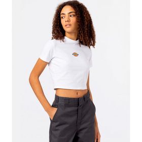Dickies DK0A4XPOWHX1-001 Beyaz Maple Valley TEE Kadın T-Shirt