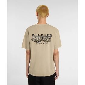 Dickies DK0A4Z8X0DS1-001 Bej Service Station Erkek Tişört