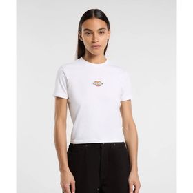 Dickies DK0A4ZAO0WH1-001 Beyaz Maple Valley Kadın Tişört