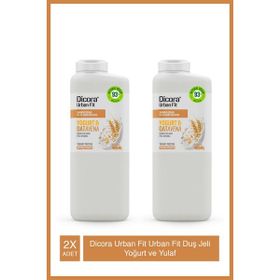 Dicora Urban B Vitamini Yoğurt ve Yulaf 2x400 ml Fit Duş Jeli