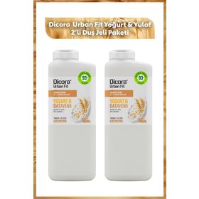 Dicora Urban B Vitamini Yoğurt ve Yulaf 2x400 ml Fit Duş Jeli