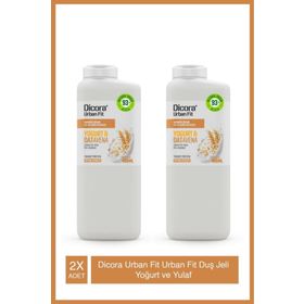 Dicora Urban B Vitamini Yoğurt ve Yulaf 2x400 ml Fit Duş Jeli