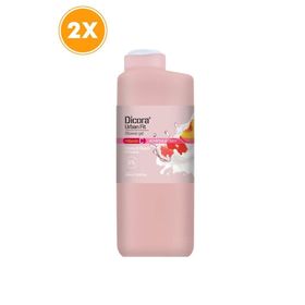 Dicora Urban Fit C Vitamini Narenciye Kayısı Aromalı 2x400 ml Duş Jeli