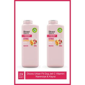 Dicora Urban Fit C Vitamini Narenciye Kayısı Aromalı 2x400 ml Duş Jeli