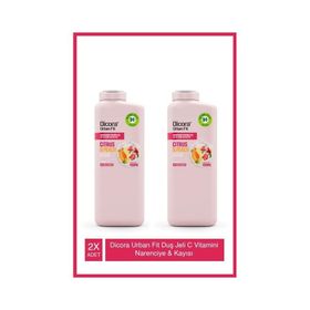 Dicora Urban Fit C Vitamini Narenciye Kayısı Aromalı 2x400 ml Duş Jeli