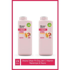 Dicora Urban Fit C Vitamini Narenciye Kayısı Aromalı 2x400 ml Duş Jeli