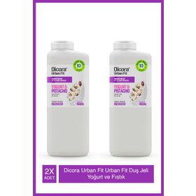 Dicora Urban Fit Yogurt Pistachio Fıstık 2x400 ml Duş Jeli
