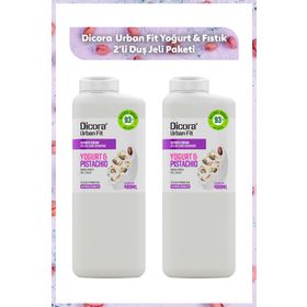 Dicora Urban Fit Yogurt Pistachio Fıstık 2x400 ml Duş Jeli