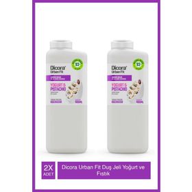 Dicora Urban Fit Yogurt Pistachio Fıstık 2x400 ml Duş Jeli