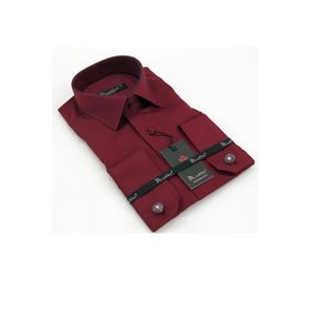 Dicotto Bordo Micro Kumaş Kol Düğmeli Slim Fit Düz Renk Gömlek