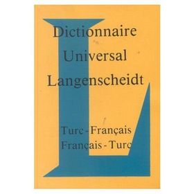 Dictionnaire Universal Langenscheidt Turc - Français - Français - Turc - Prof. Dr. H.-J. Kornrumpf