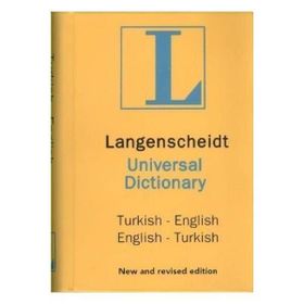 Dictionnaire Universal Langenscheidt Turc - Français - Français - Turc - Prof. Dr. H.-J. Kornrumpf