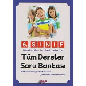 Dida Yayınları - 6. Sınıf Tüm Dersler Soru Bankası