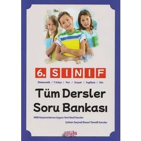 Dida Yayınları - 6. Sınıf Tüm Dersler Soru Bankası