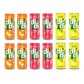 Didi 12x250 ml Şeftali + Çilek + Limon Aromalı Çay