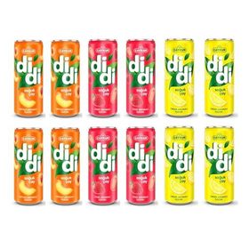 Didi 12x250 ml Şeftali + Çilek + Limon Aromalı Çay