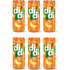 Didi 330 ml Şeftalili Soğuk Çay (6 adet)