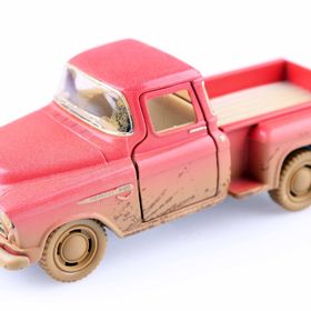 Diecast 1955 Chevy Stepside Pick-Up Çek-Bırak 1:32 Model Araç