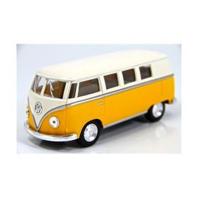 Diecast 1962 1-32 Sarı Krem Volkswagen Classical Bus