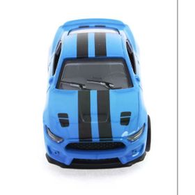 Diecast Çek Bırak Metal Mavi Spor Araba