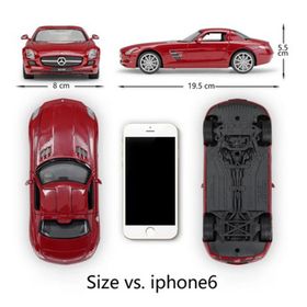 Diecast Mercedes-Benz SLS AMG Model Araba