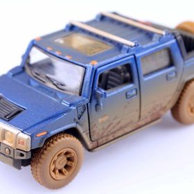 Diecast Off-Road 2005 Hummer H2 Sut Çek Bırak 1/40 Model Araç