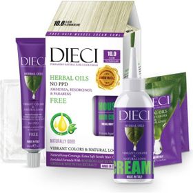 Dieci 10 Amonyaksız 10.00 Platin Kit Saç Boyası