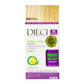 Dieci 10 Amonyaksız 5.6 Açık Kestane Kızıl Kit Saç Boyası