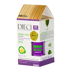 Dieci 10 Amonyaksız 8.03 Açık Dore Sarı Kit Saç Boyası