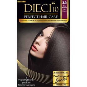 Dieci 10 Kit 3.0 Koyu Kestane Saç Boyası