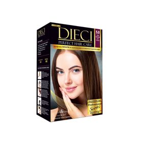 Dieci 10 Kit 5.0 Açık Kestane Saç Boyası