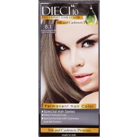 Dieci Açık Kumral Küllü Natural 8.1 Saç Boyası