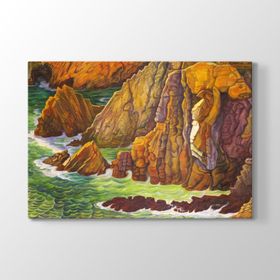 Diego Rivera - La Quebrada Tablosu