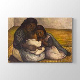 Diego Rivera - The Family Tablosu