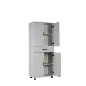 Dienni 145x60x35 cm 4 Kapaklı Çekmeceli Çok Amaçlı Dolap