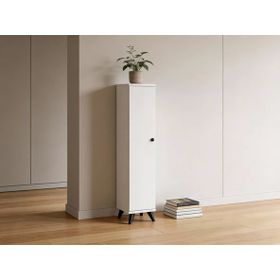 Dienni Simple Çok Amaçlı 4 Raflı 30x30x176 Beyaz Dolap
