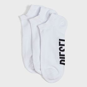 Diesel 00SI8H-0LDAZ-E4124 Unisex 3'lü Beyaz Çorap