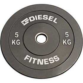 Diesel Fitness 5 kg Siyah Bumper Flanş
