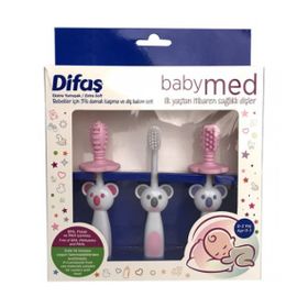 Difaş 3'lü Babymed Ekstra Yumuşak Bebek Diş Fırçası