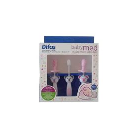 Difaş 3'lü Babymed Ekstra Yumuşak Bebek Diş Fırçası