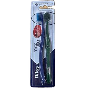 Difaş Micro Clean İnceltilmiş Yumuşak Soft 2'li Diş Fırçası