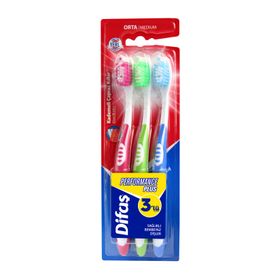 Difaş Performance Plus 3'lü Ekonomik Diş Fırçası