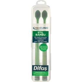 Difaş Proclinic Bamboo 2'li Diş Fırçası