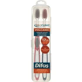 Difaş Proclinic Volcanic 2'li Diş Fırçası