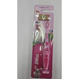 Difaş Sweet Animals Yumuşak Pembe Diş Fırçası