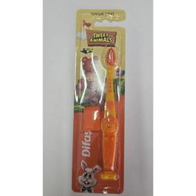 Difaş Sweet Animals Yumuşak Turuncu Diş Fırçası