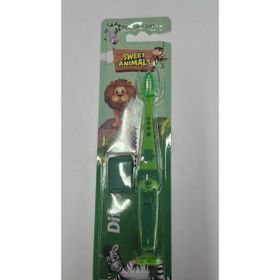 Difaş Sweet Animals Yumuşak Yeşil Diş Fırçası