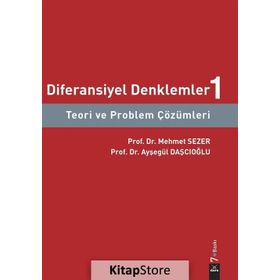 Diferansiyel Denklemler 1 - Mehmet Sezer Ayşegül Daşcıoğlu