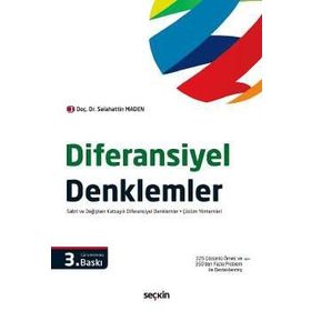 Diferansiyel Denklemler - Bülent Ayanlar