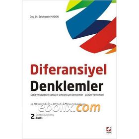 Diferansiyel Denklemler - Bülent Ayanlar